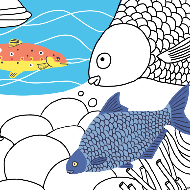 Ausmalfische
